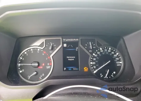 2025 Toyota Tundra Crewmax Sr z USA, uszkodzony, nr VIN 5TFLA5AB5SX043816